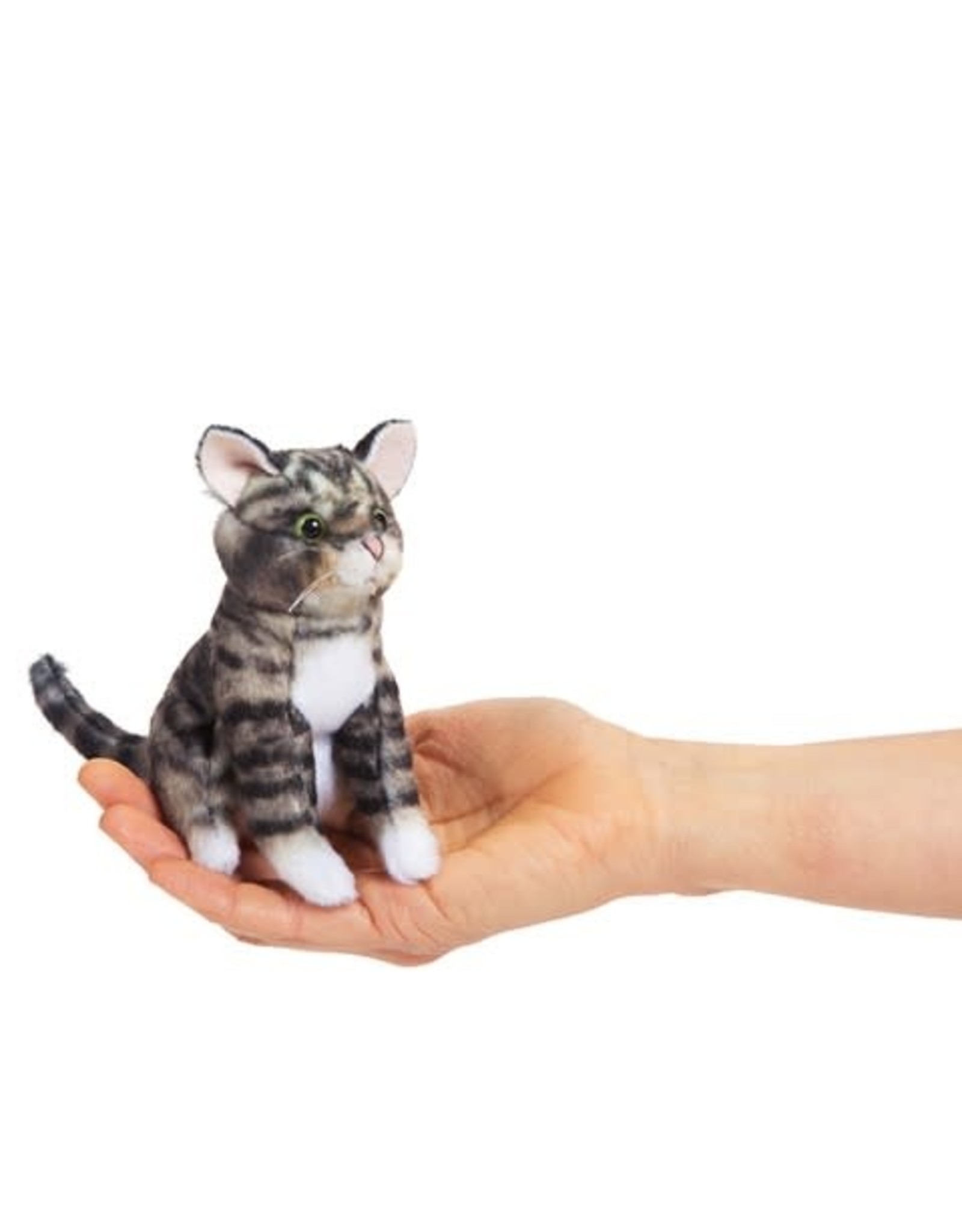 Folkmanis Folkmanis Mini Tabby Cat Finger Puppet