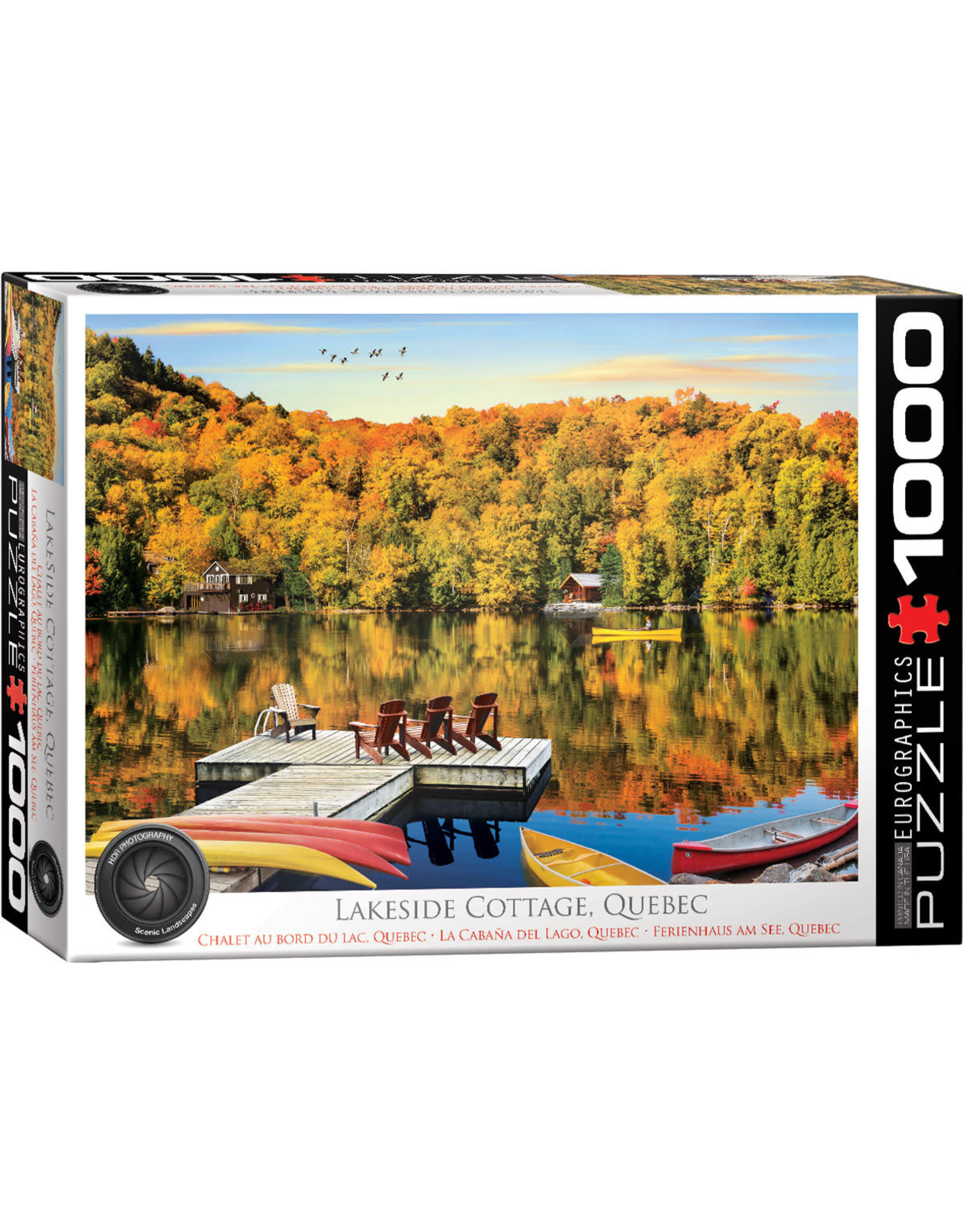 Eurographics Lakeside Cottage, Quebec 1000pc