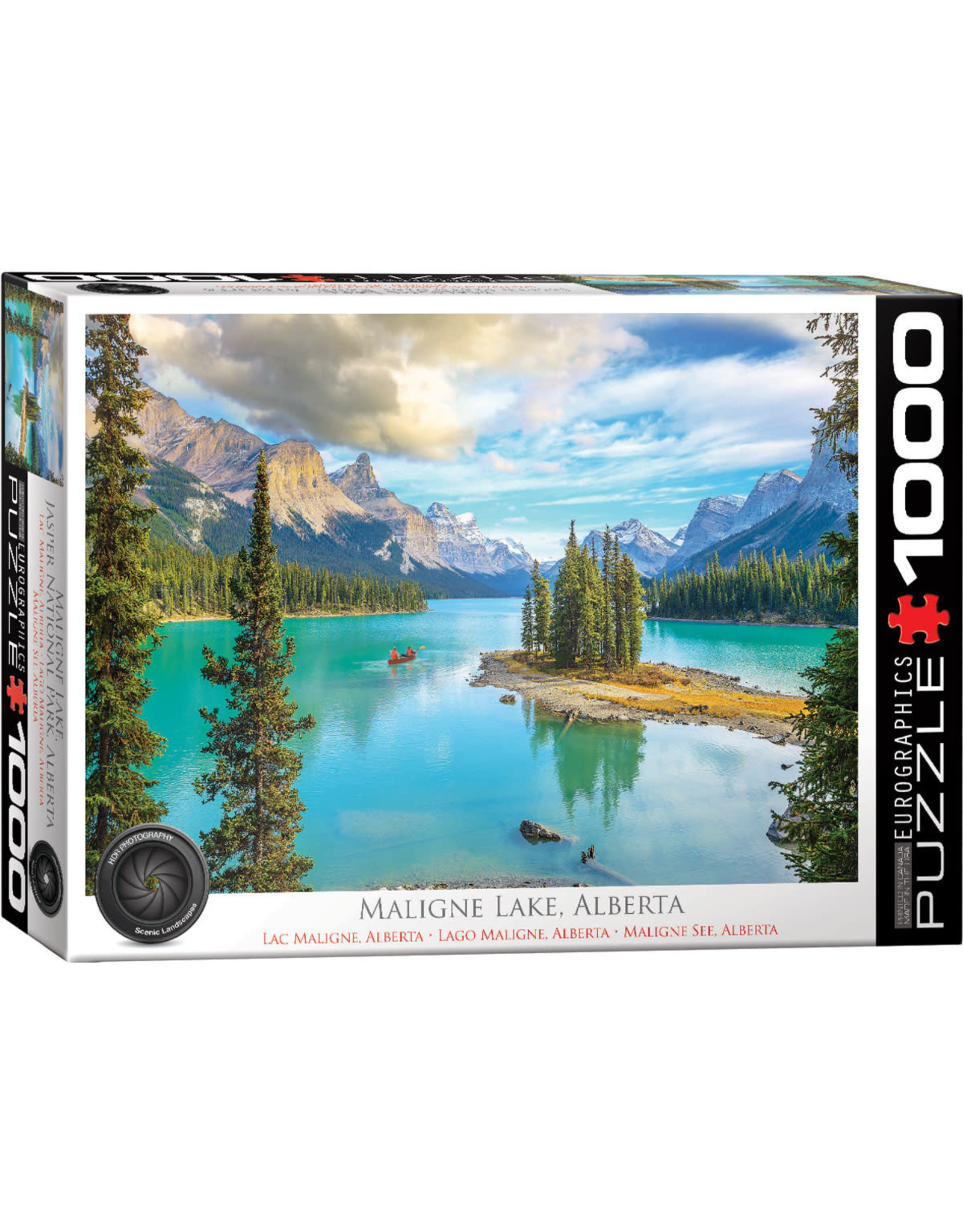 Eurographics Maligne Lake, Alberta 1000pc