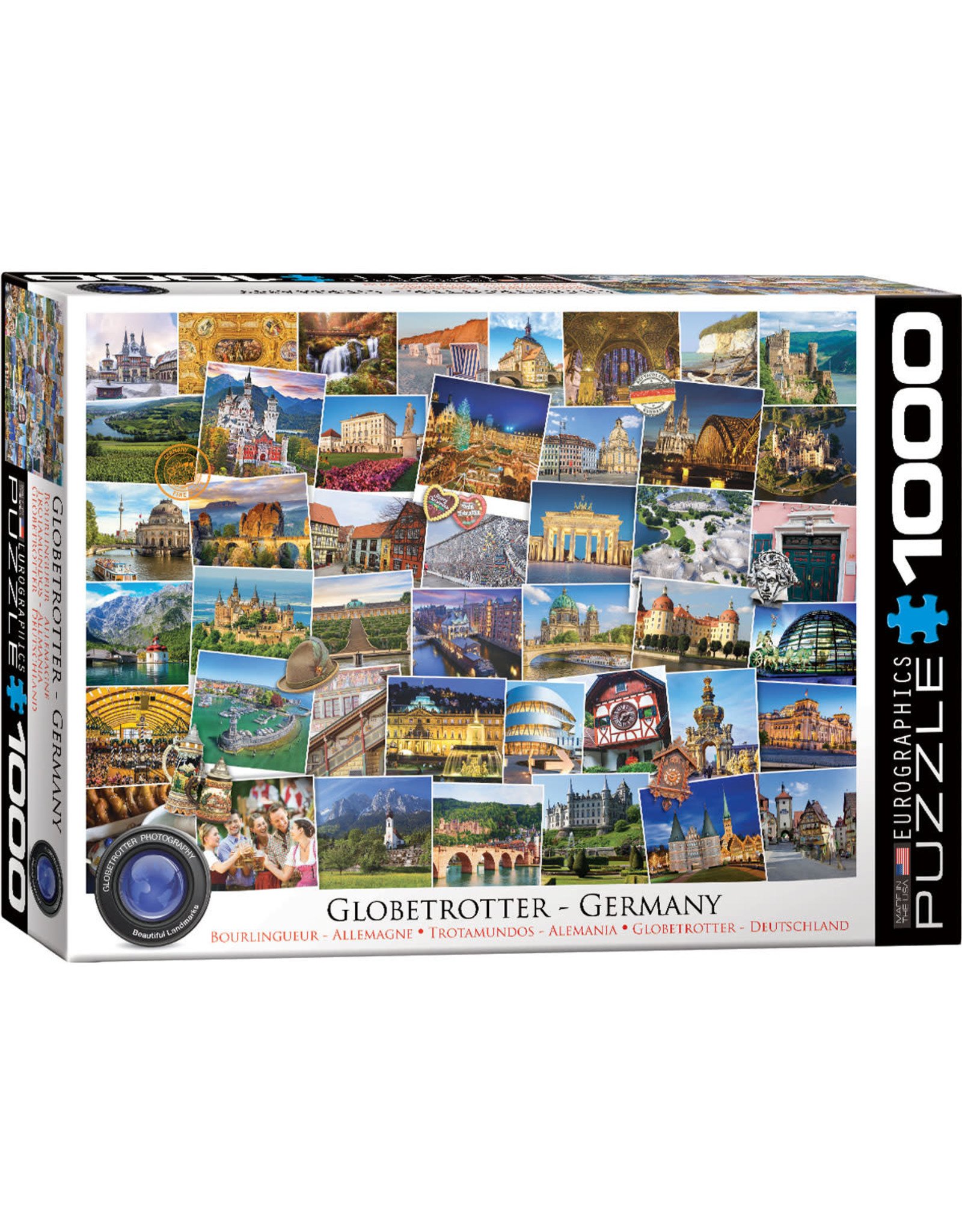 Eurographics Globetrotter Germany 1000pc