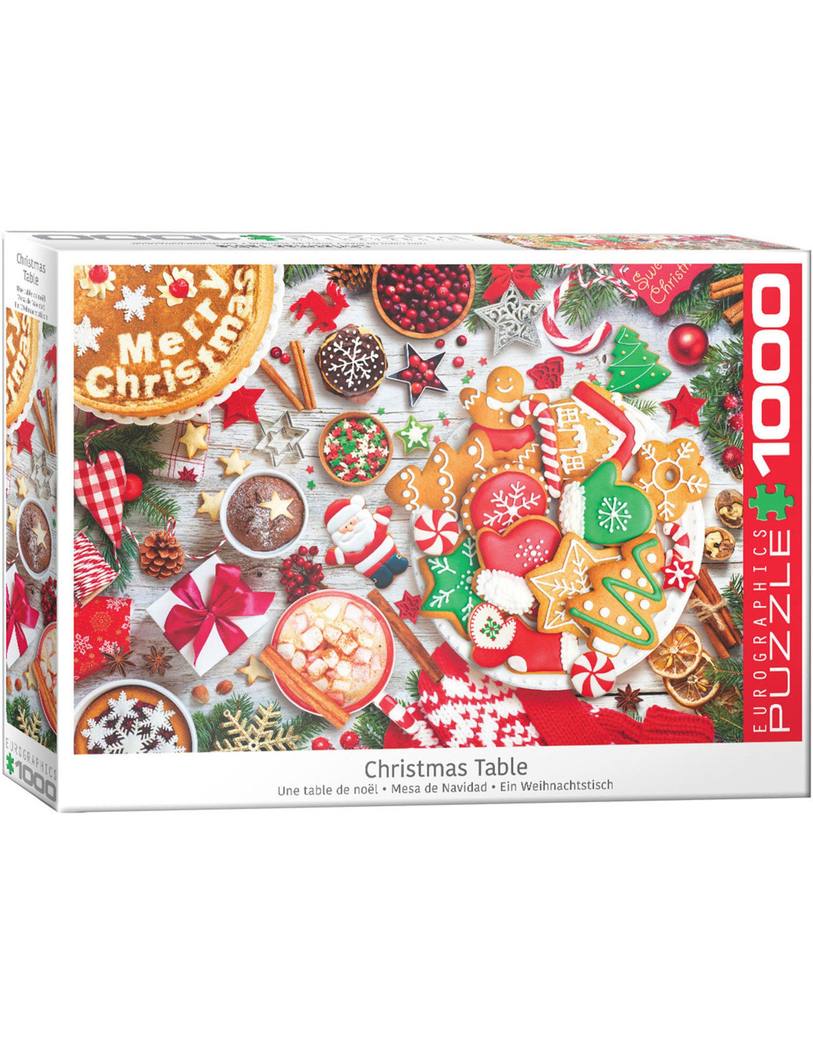 Eurographics Christmas Table 1000pc