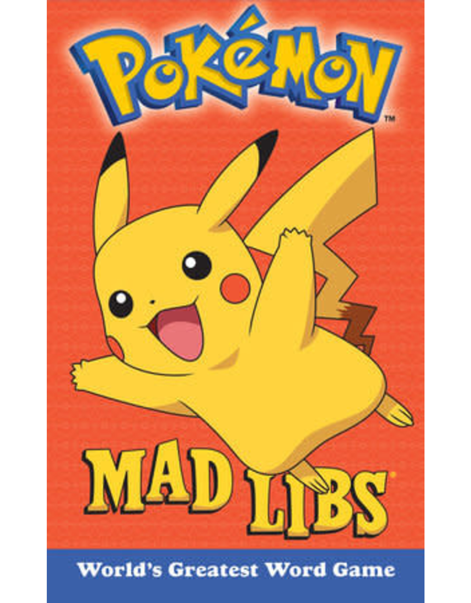 Mad Libs Pokemon Mad Libs