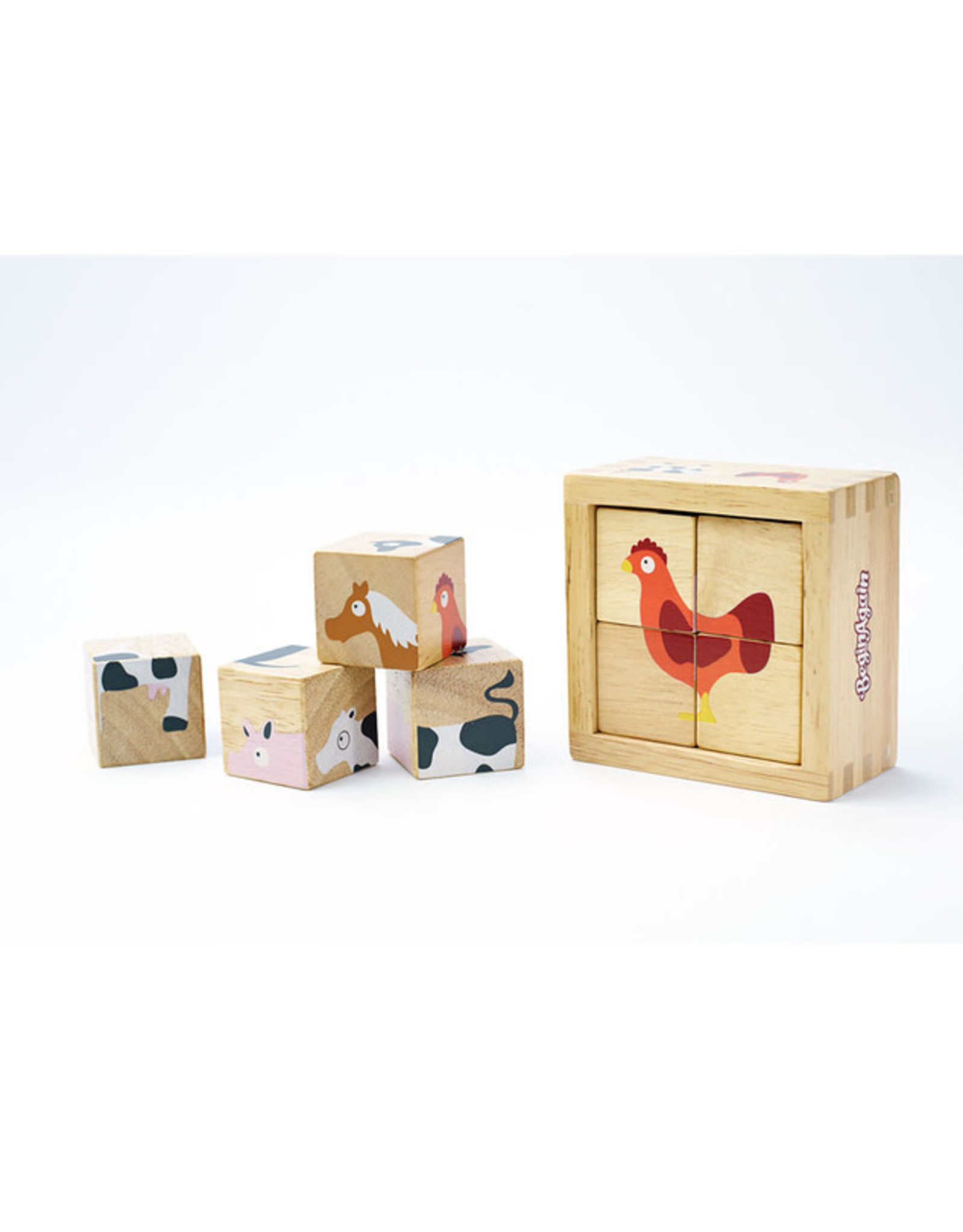 Begin Again Buddy Blocks - Farm Animals