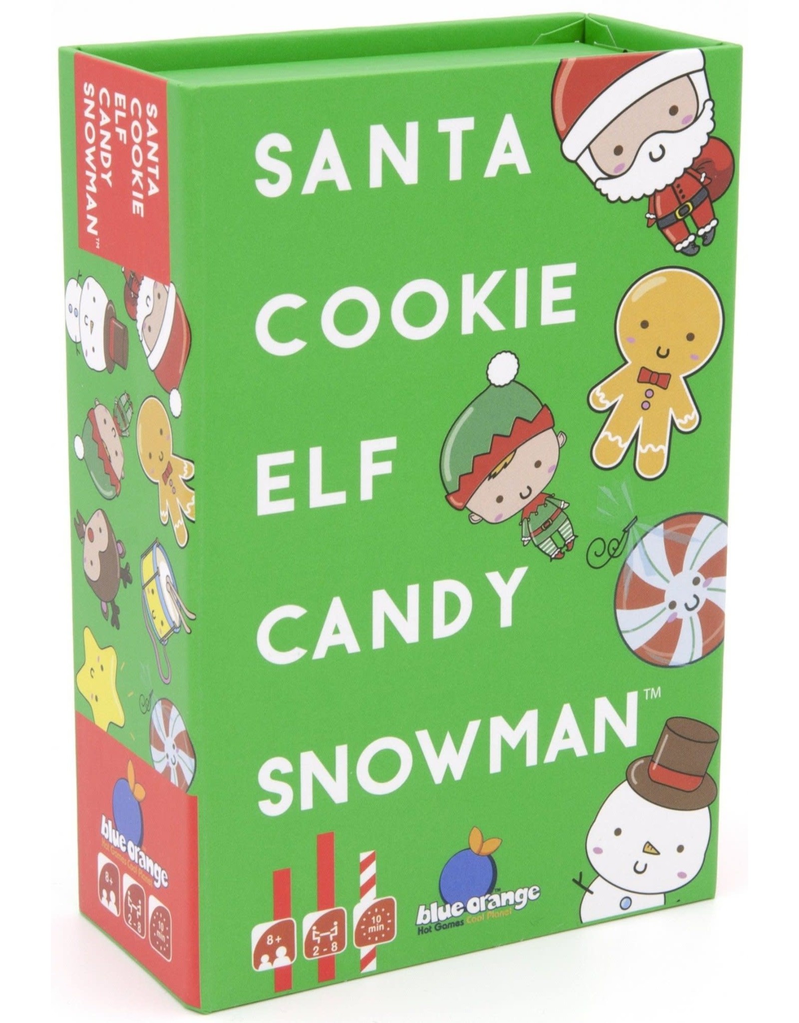 Blue Orange Games Santa Cookie Elf Candy Snowman