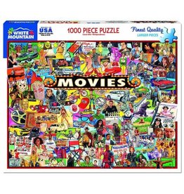 White Mountain Puzzles The Movies 1000pc