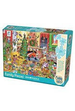 Cobble Hill Catching Santa 350 pc Family Puzzle