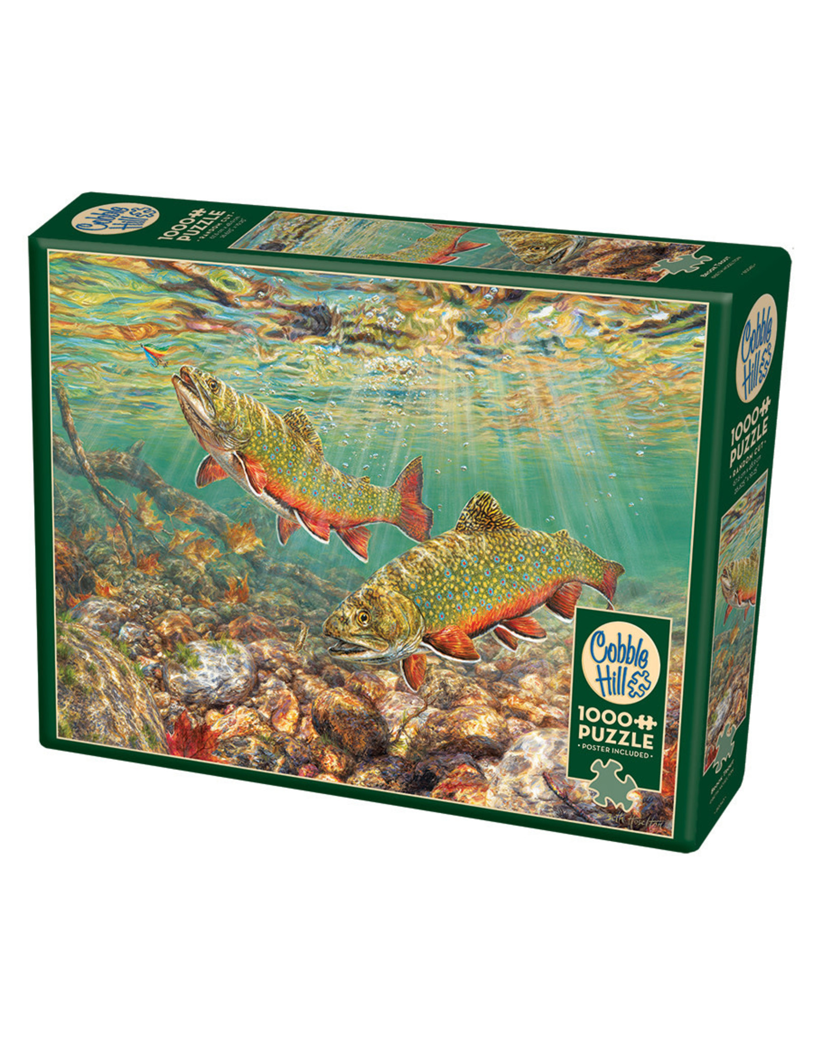 Cobble Hill Brook Trout 1000 pc