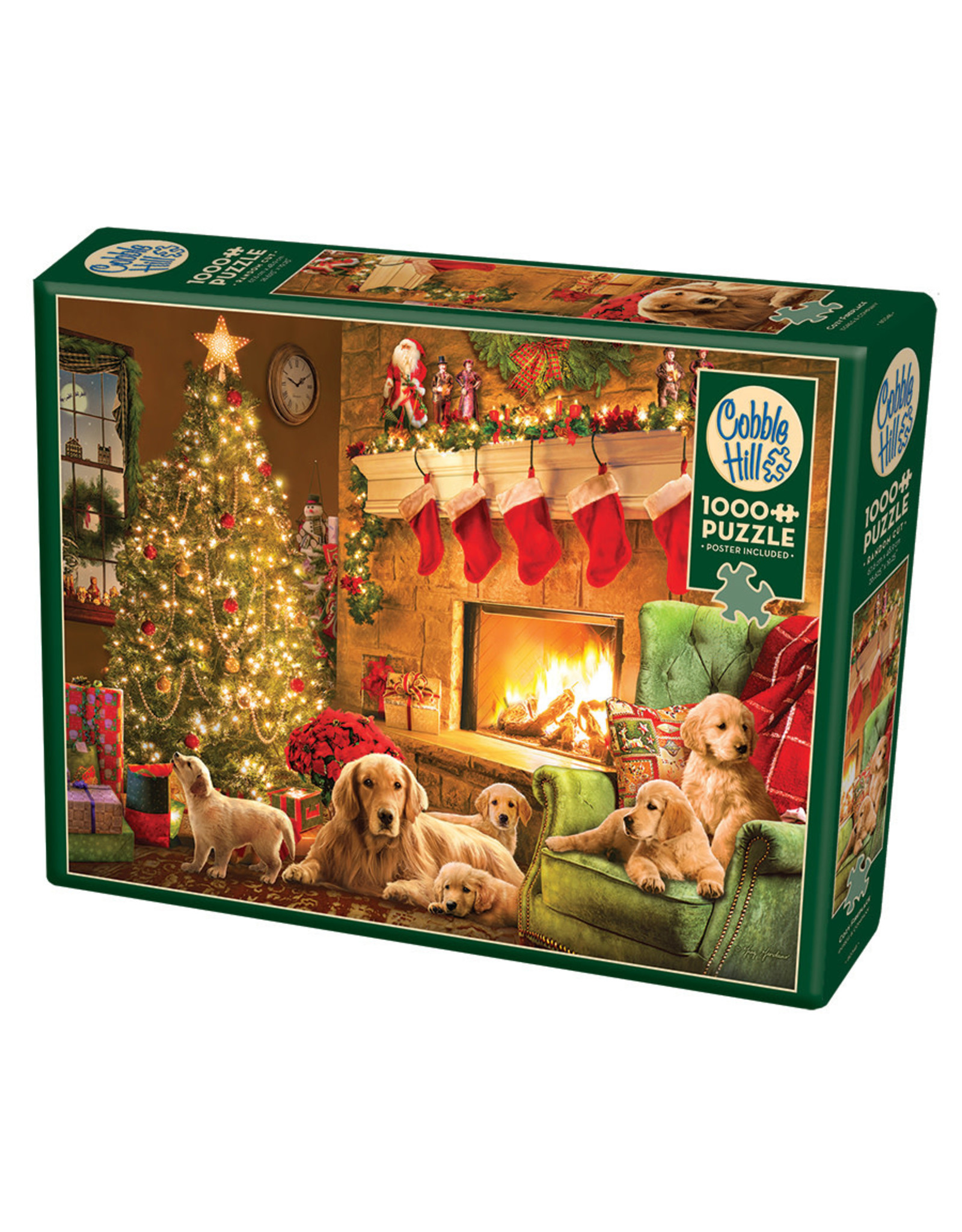 Cobble Hill Cozy Fireplace 1000 pc