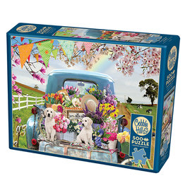 Cobble Hill Country Truck in Spring 500 pc
