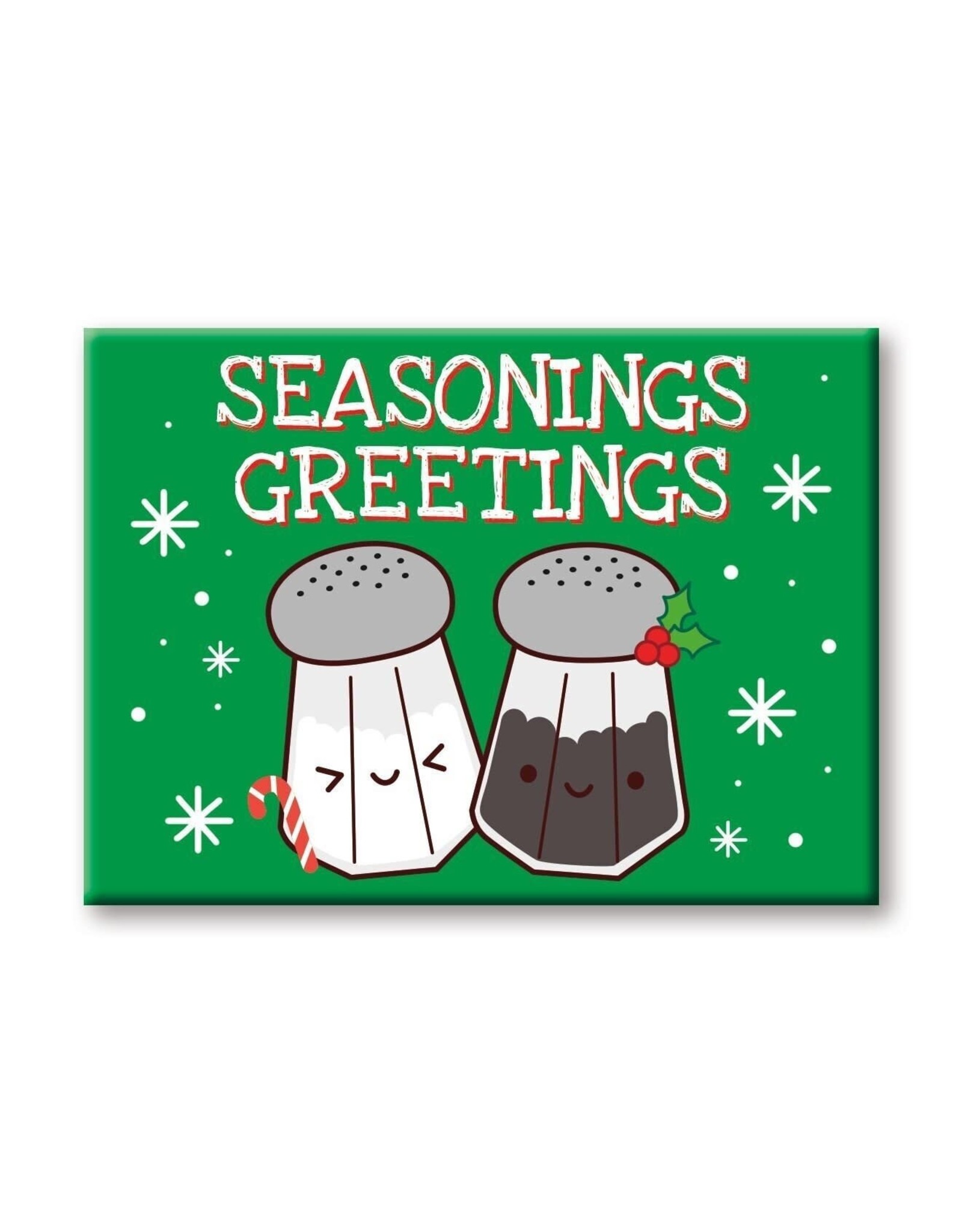 NMR Christmas Seasonings Flat Magnet