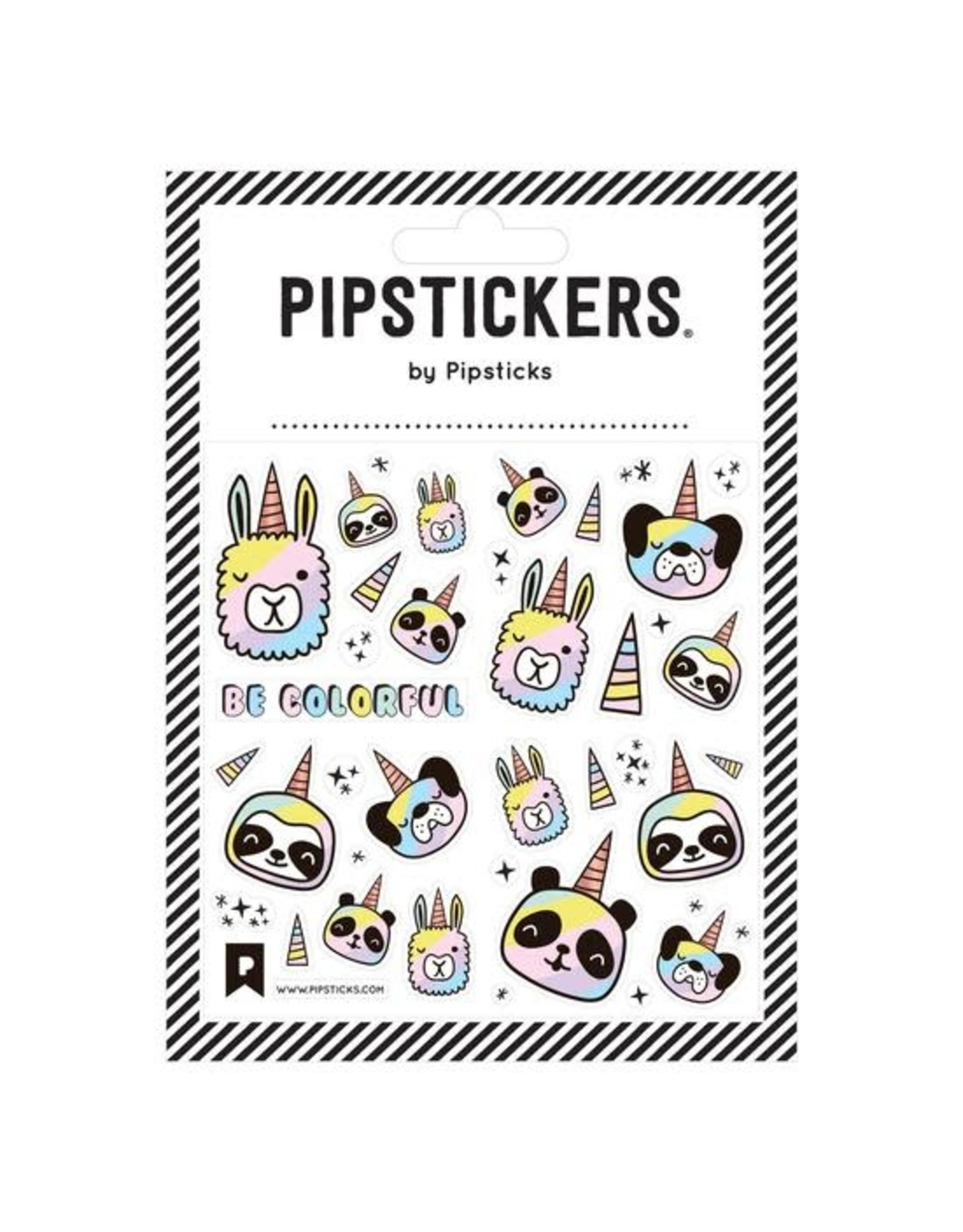 Pipsticks Be Colorful Stickers