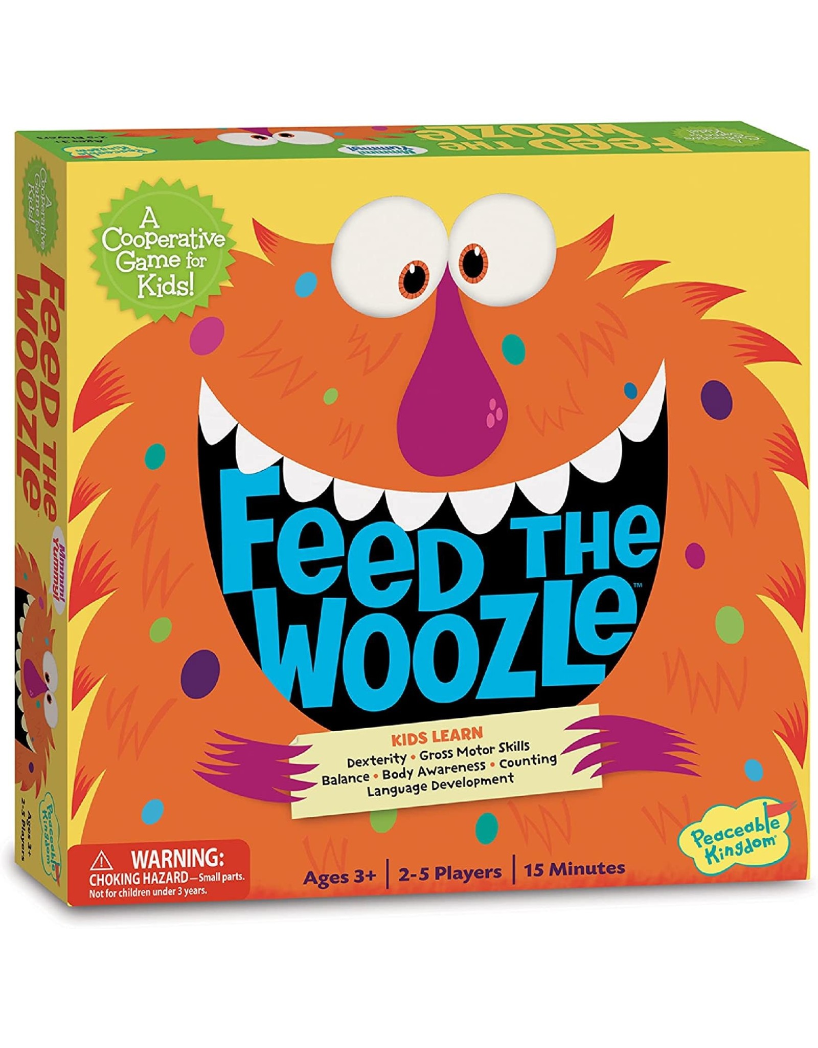 Peaceable Kingdom Feed the Woozle Game