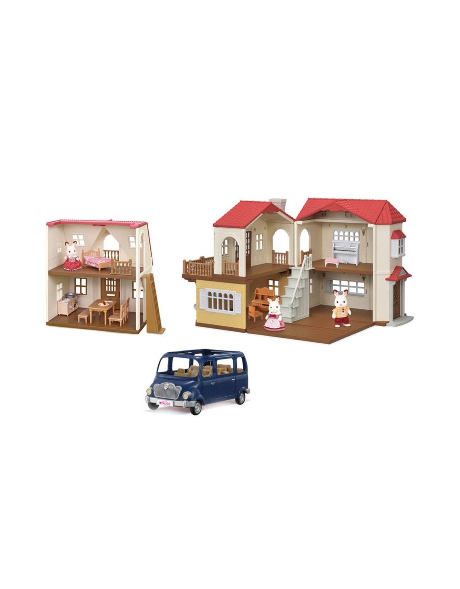Calico Critters Calico Critters Red Roof Grand Mansion Gift Set