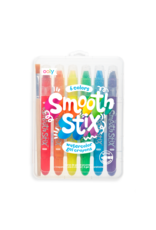 Ooly Smooth Stix Watercolor Gel Crayons - 7pc Set