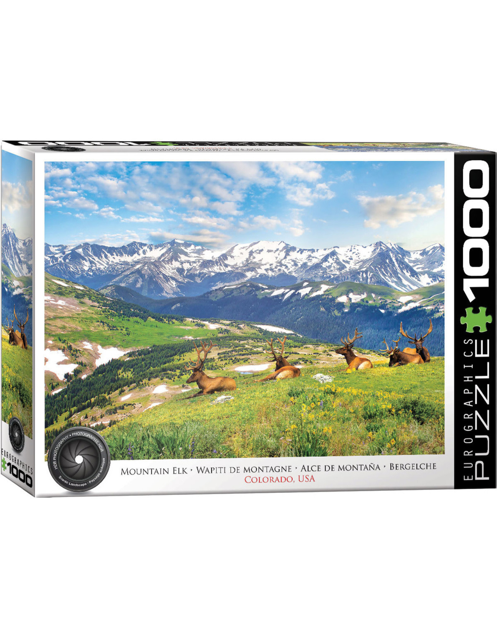 Eurographics Mountain Elks 1000pc