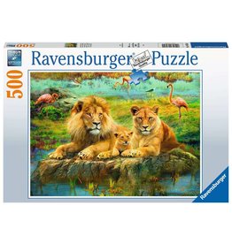Ravensburger Lions in the Savanna 500pc
