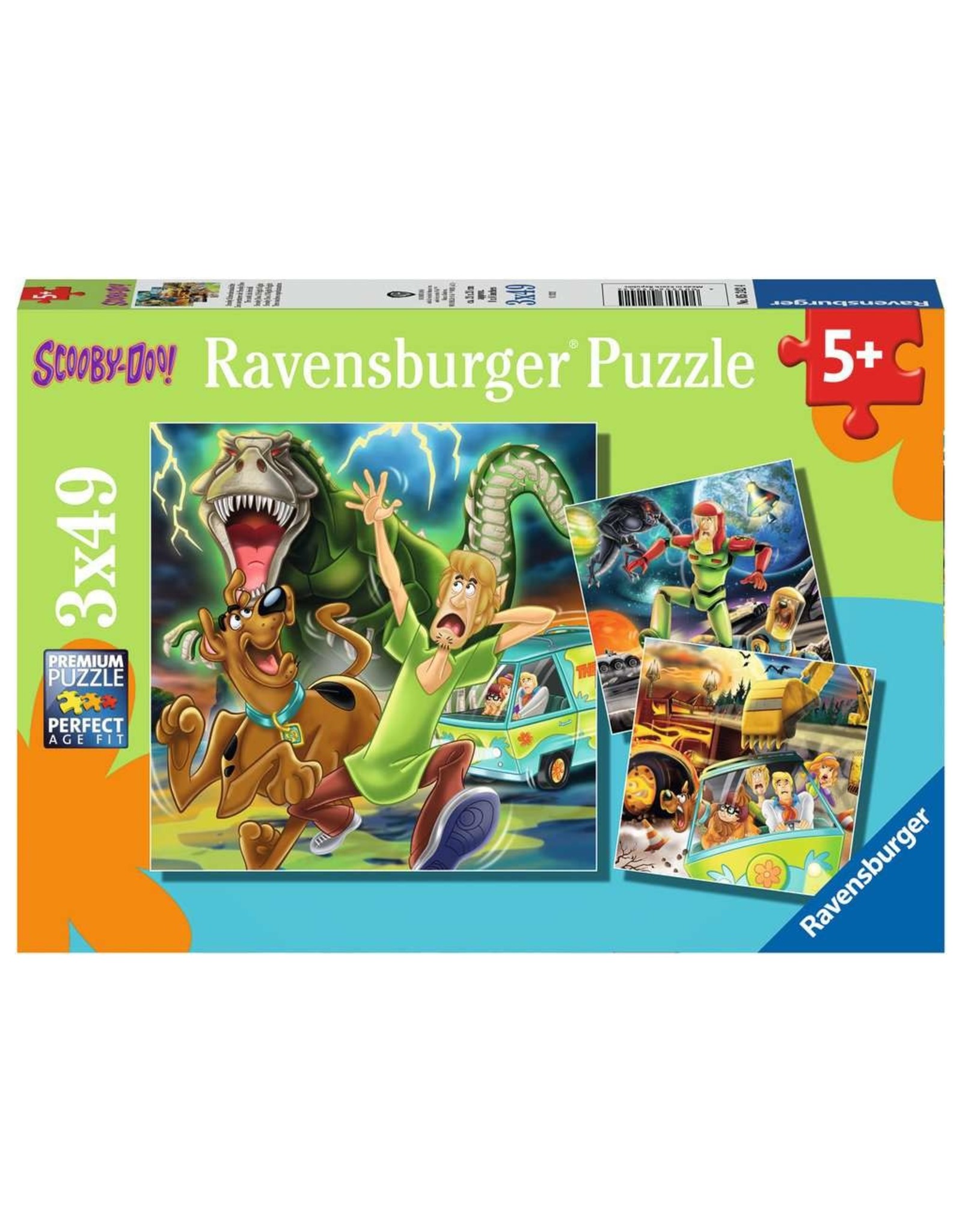 Ravensburger Scooby Doo: 3 Night Fright 3x49pc