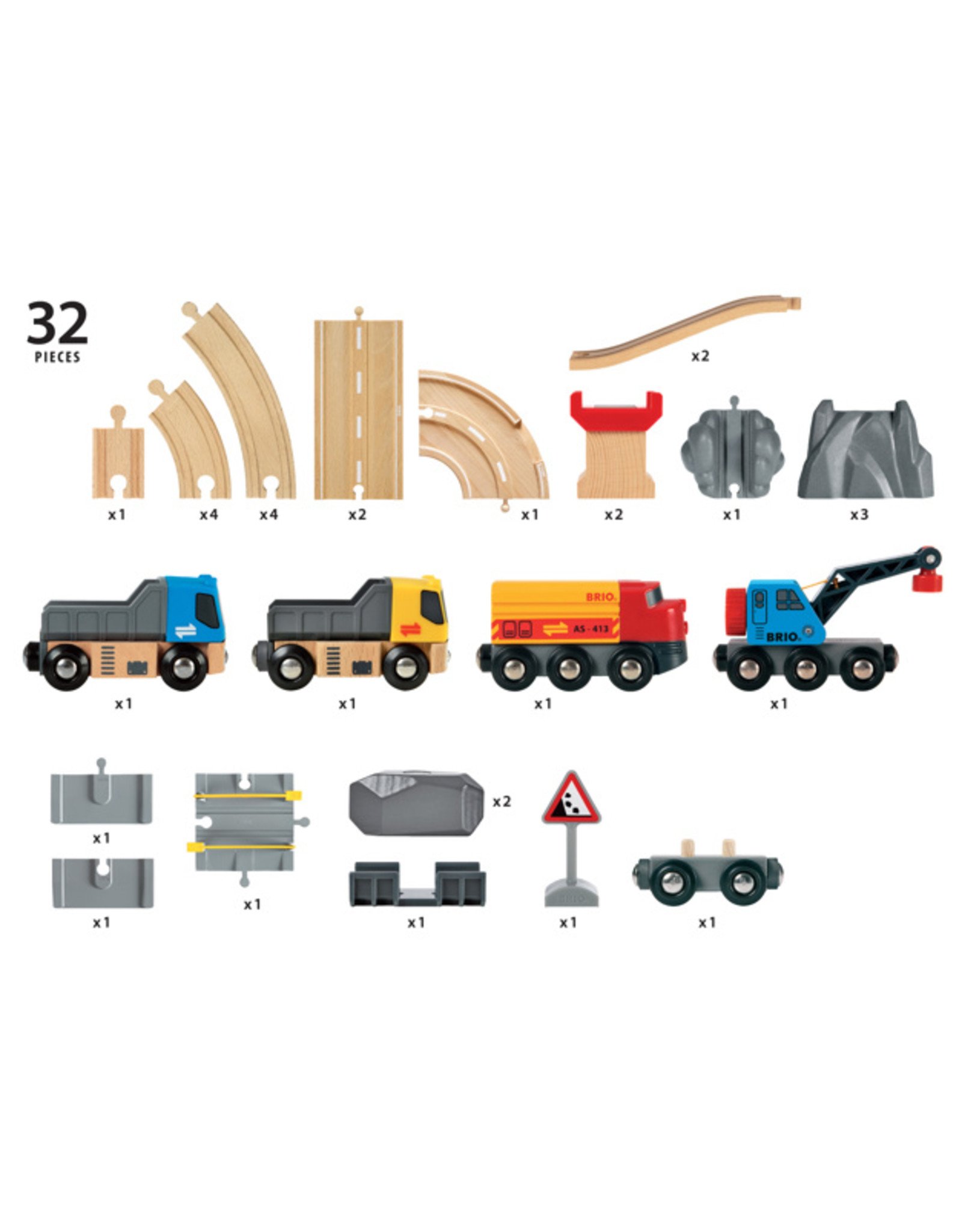 Brio BRIO Rail & Road Loading Set