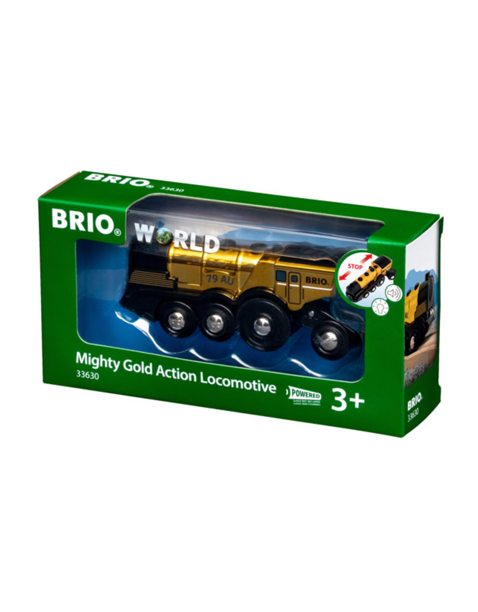 Brio BRIO Mighty Gold Action Locomotive