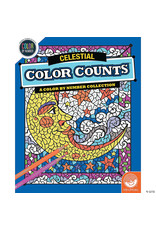 Mindware Color Counts Color By Number: Celestial