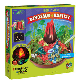 Creativity For Kids Grow N’ Glow Dinosaur Habitat