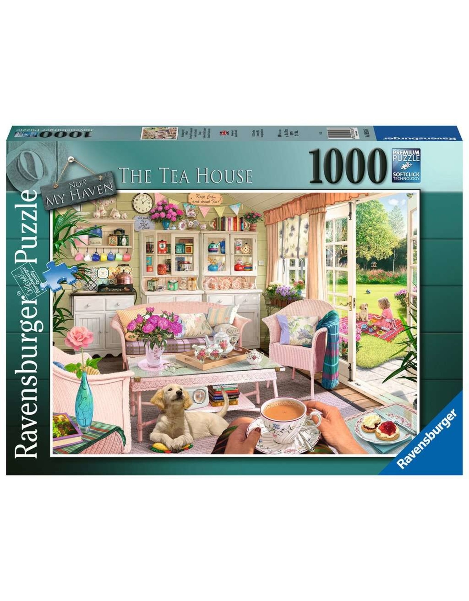 Ravensburger My Haven No. 9 The Tea House 1000pc