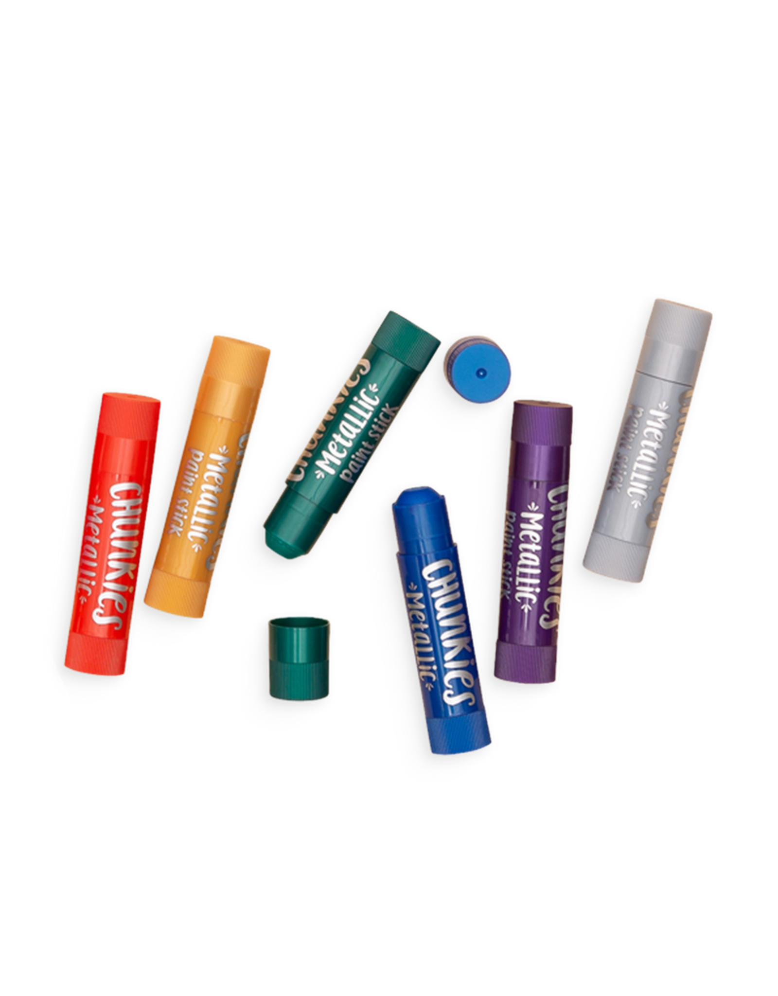 Ooly Chunkies Paint Sticks: Metallic - Set of 6