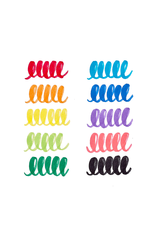 Ooly Big Bright Brush Markers - Set of 10