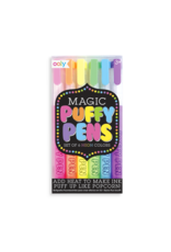 Ooly Magic Neon Puffy Pens - Set of 6