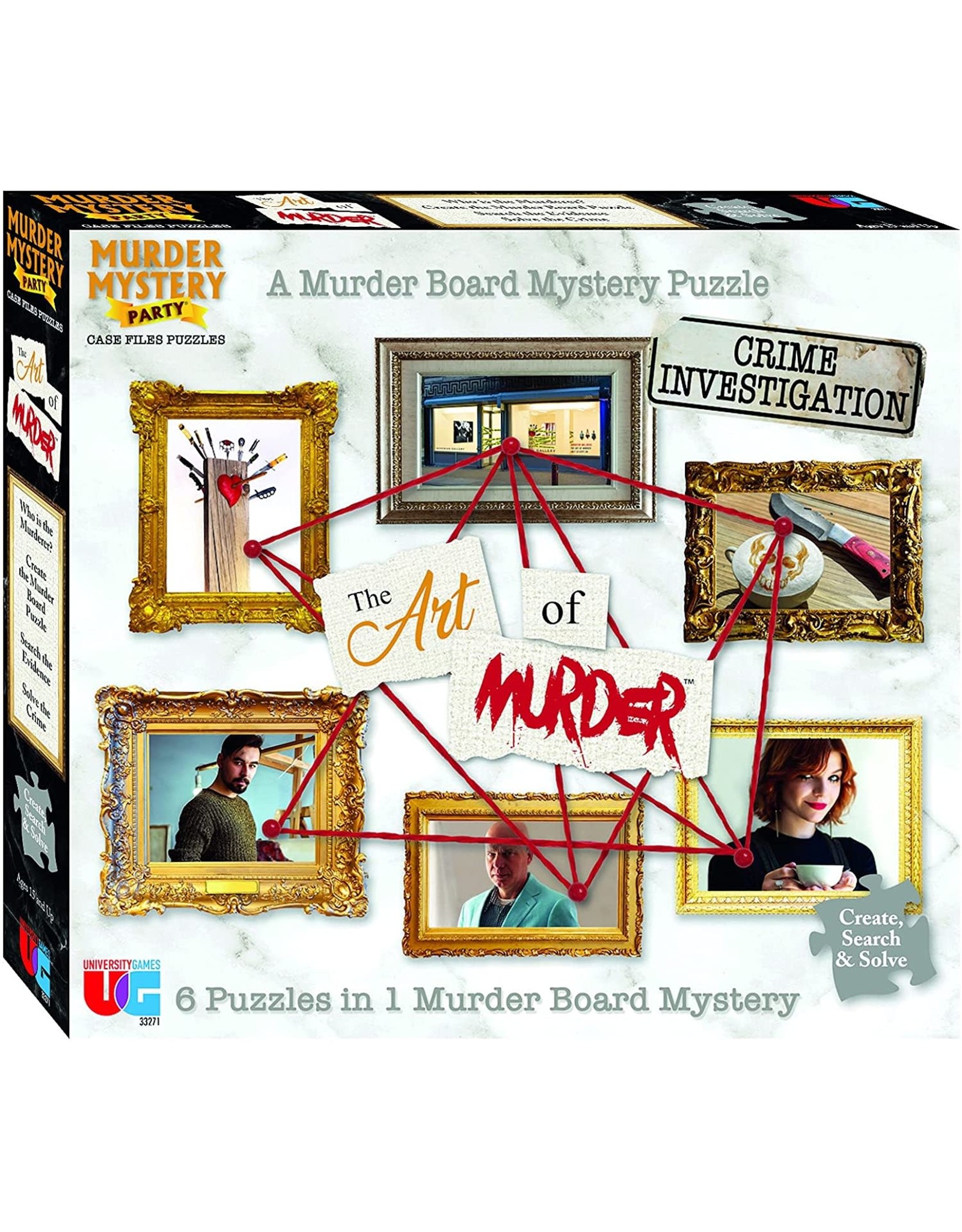 Case File Puzzle - Art of Murder