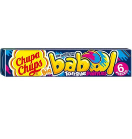 Chupa Chups Big Babol Tongue Painter Bubble Gum (British)