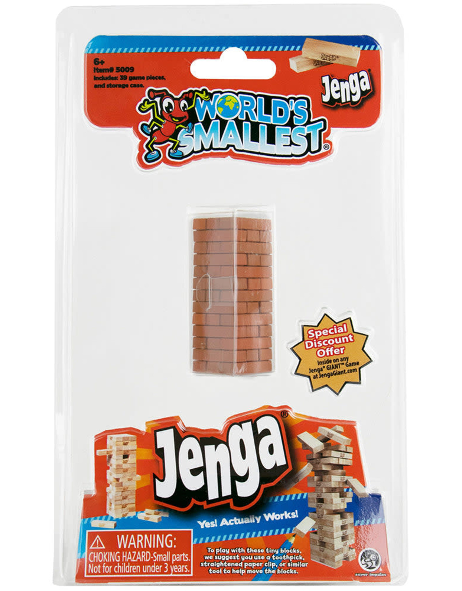 World's Smallest Jenga