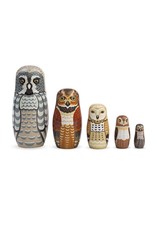 Hearthsong Owl Nesting Dolls Set