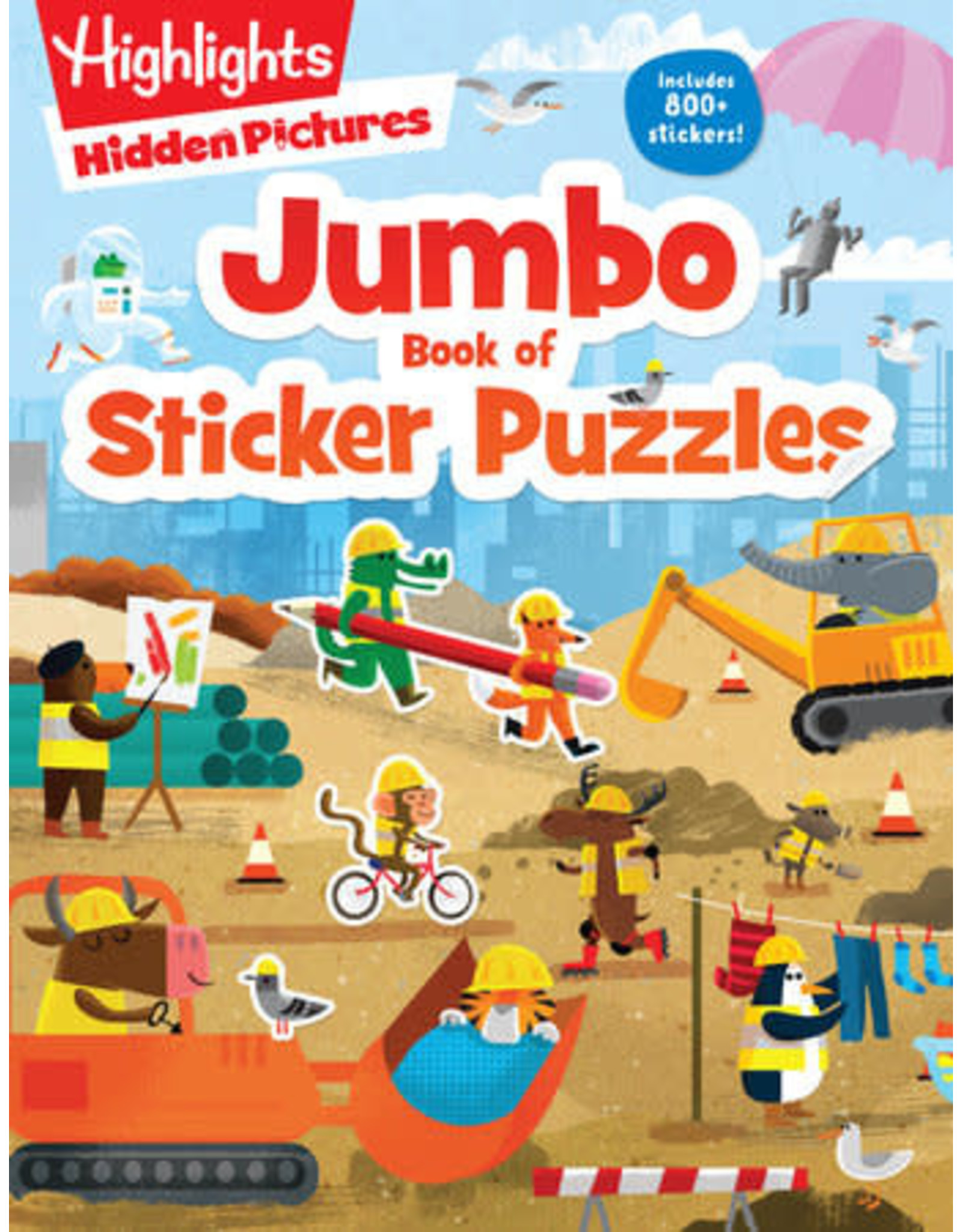 Highlights Highlights Jumbo Book of Sticker Puzzles
