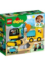 Lego Truck & Tracked Excavator
