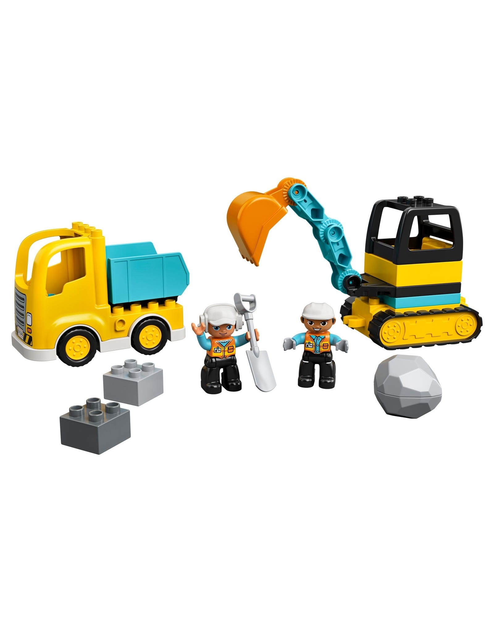 Lego Truck & Tracked Excavator
