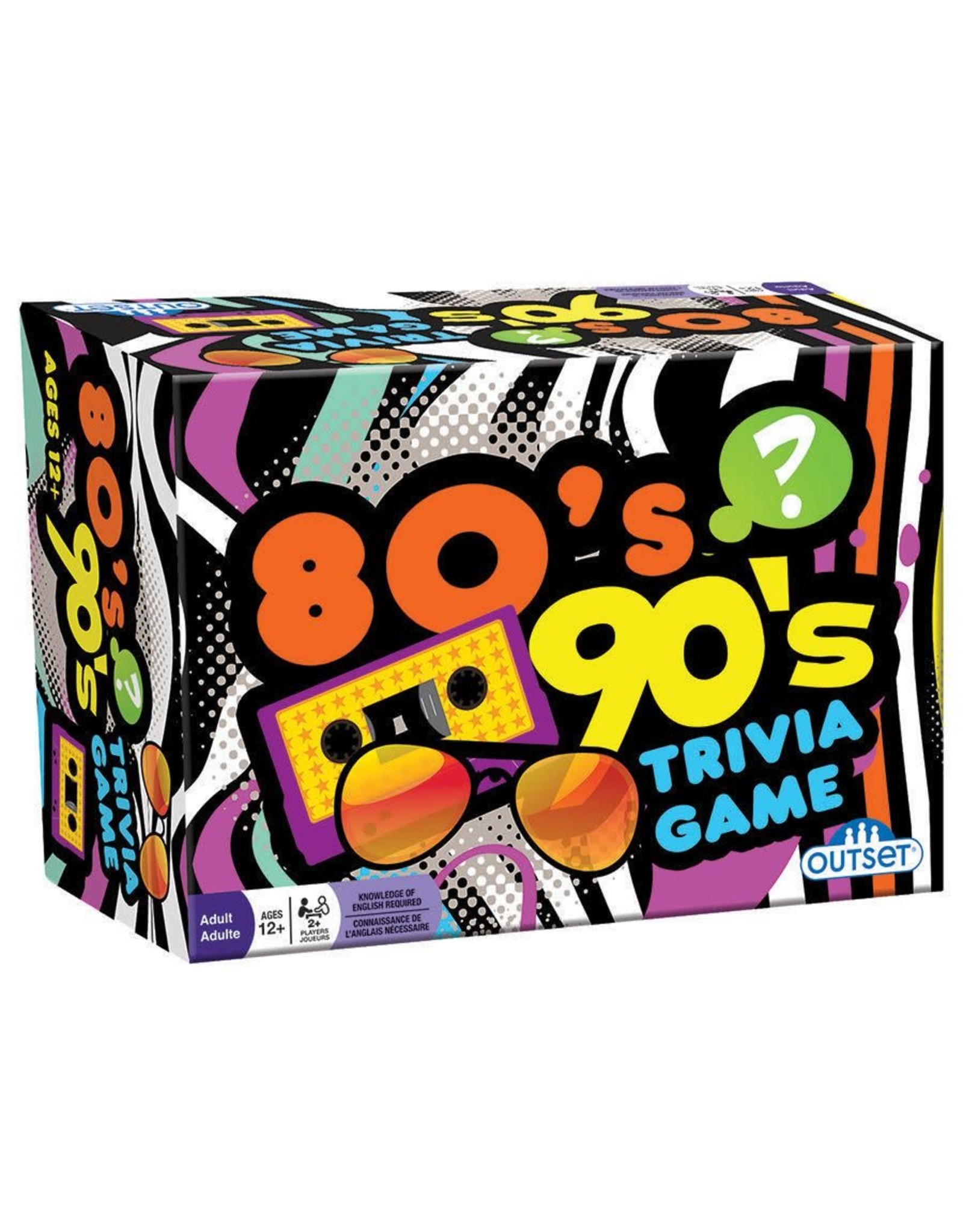 Outset Media 80s 90s Trivia Game