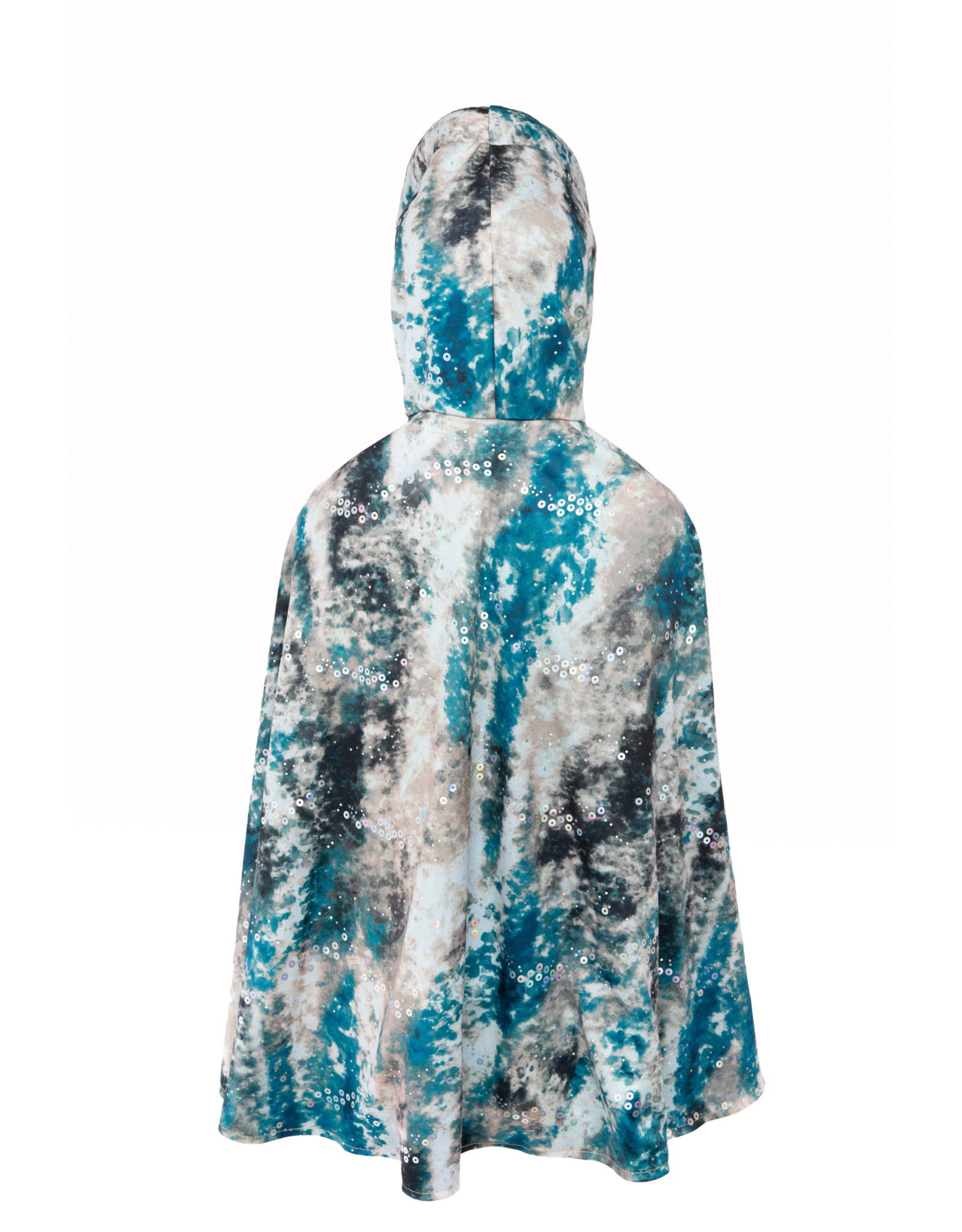 Great Pretenders Teal/Brown Raptor Cape, Size 5/6