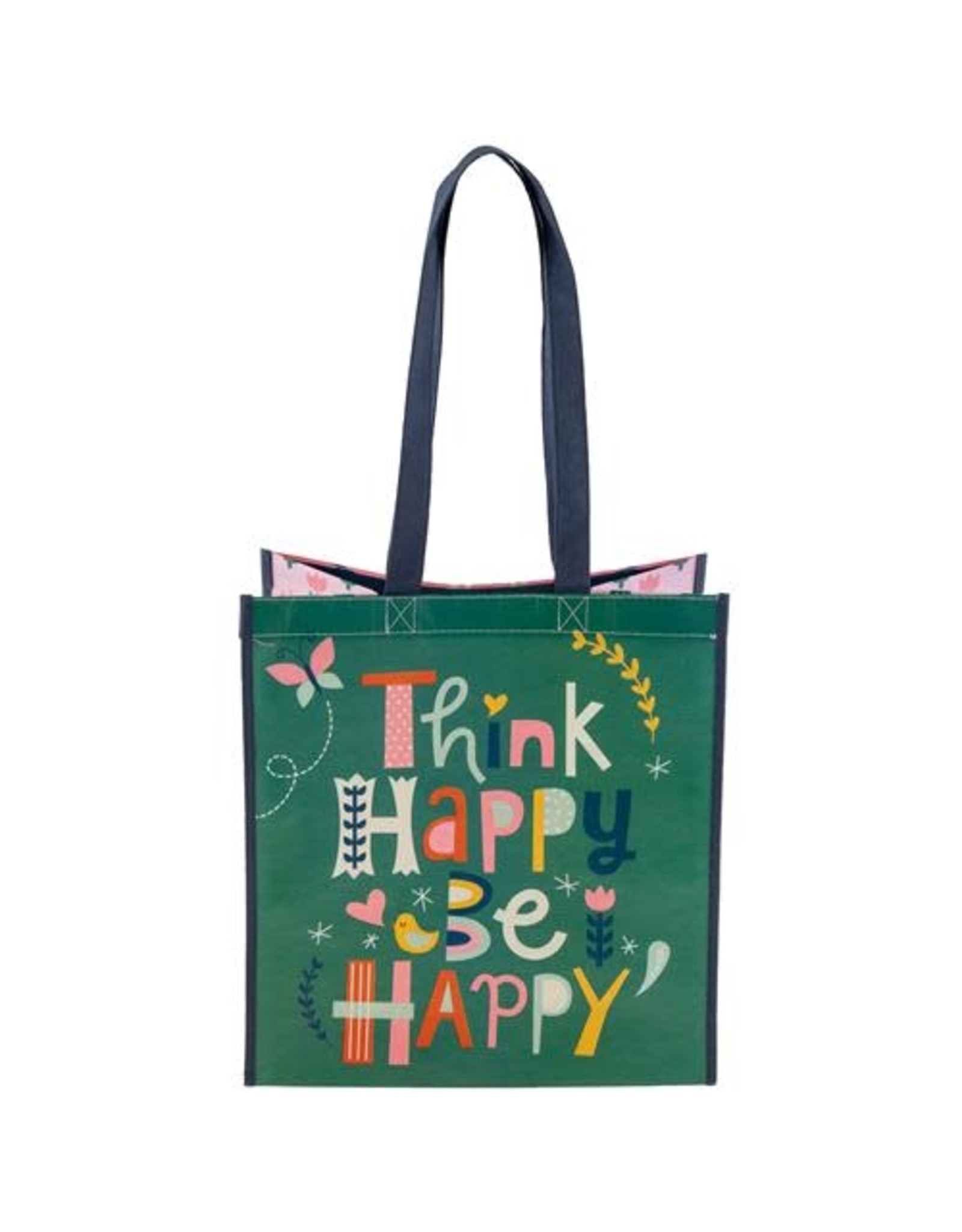 Stephen Joseph Large Recycled Gift Bag - Think Happy