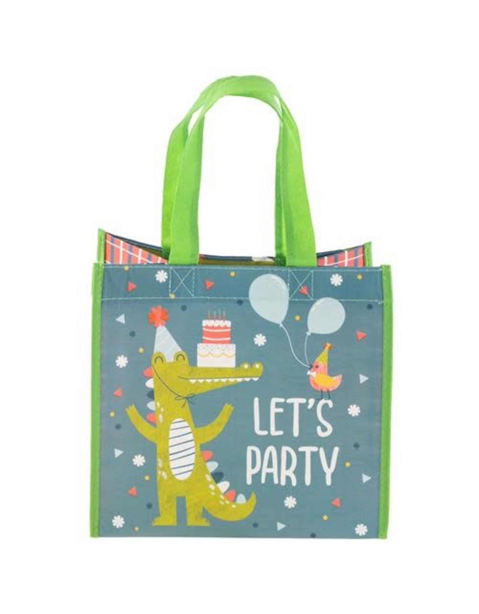Stephen Joseph Small Recycled Gift Bag - Let's Party