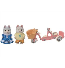 Calico Critters Calico Critters Tandem Cycling Set