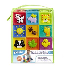 Kidoozie Squeak 'n Stack Blocks