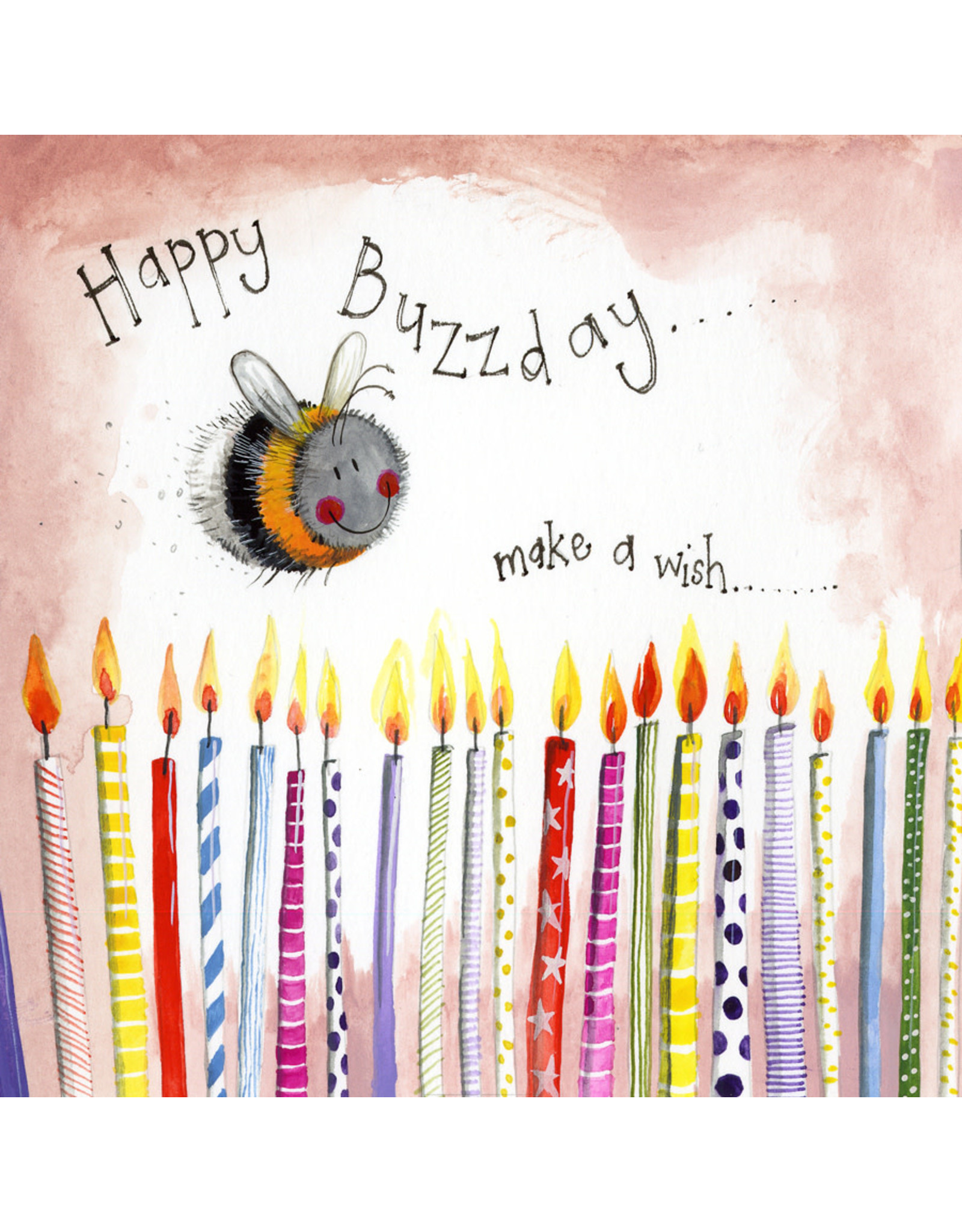 Alex Clark Art Sunshine Buzzday Birthday Card