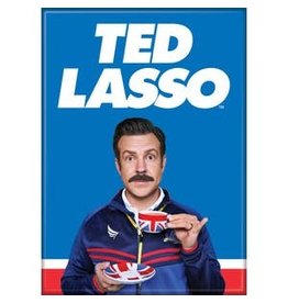 Ted Lasso with Tea Flat Magnet