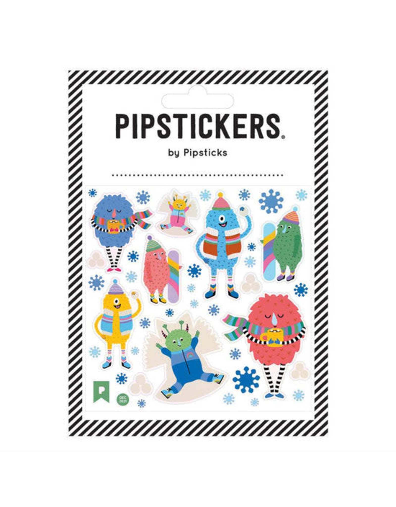 Pipsticks Monster Snow Day Stickers