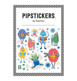 Pipsticks Monster Snow Day Stickers