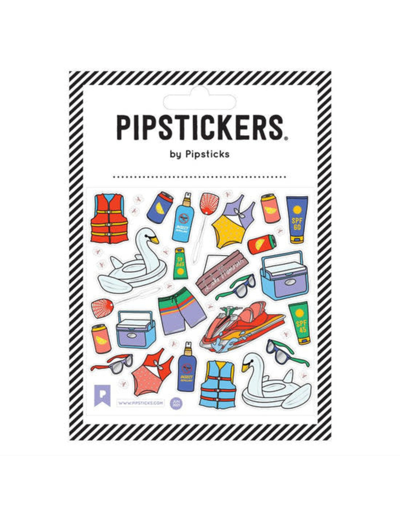 Pipsticks Water You Doing For Fun Stickers