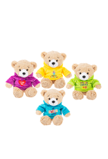 Ganz 8" Message Hoodie Bears (Assorted styles)