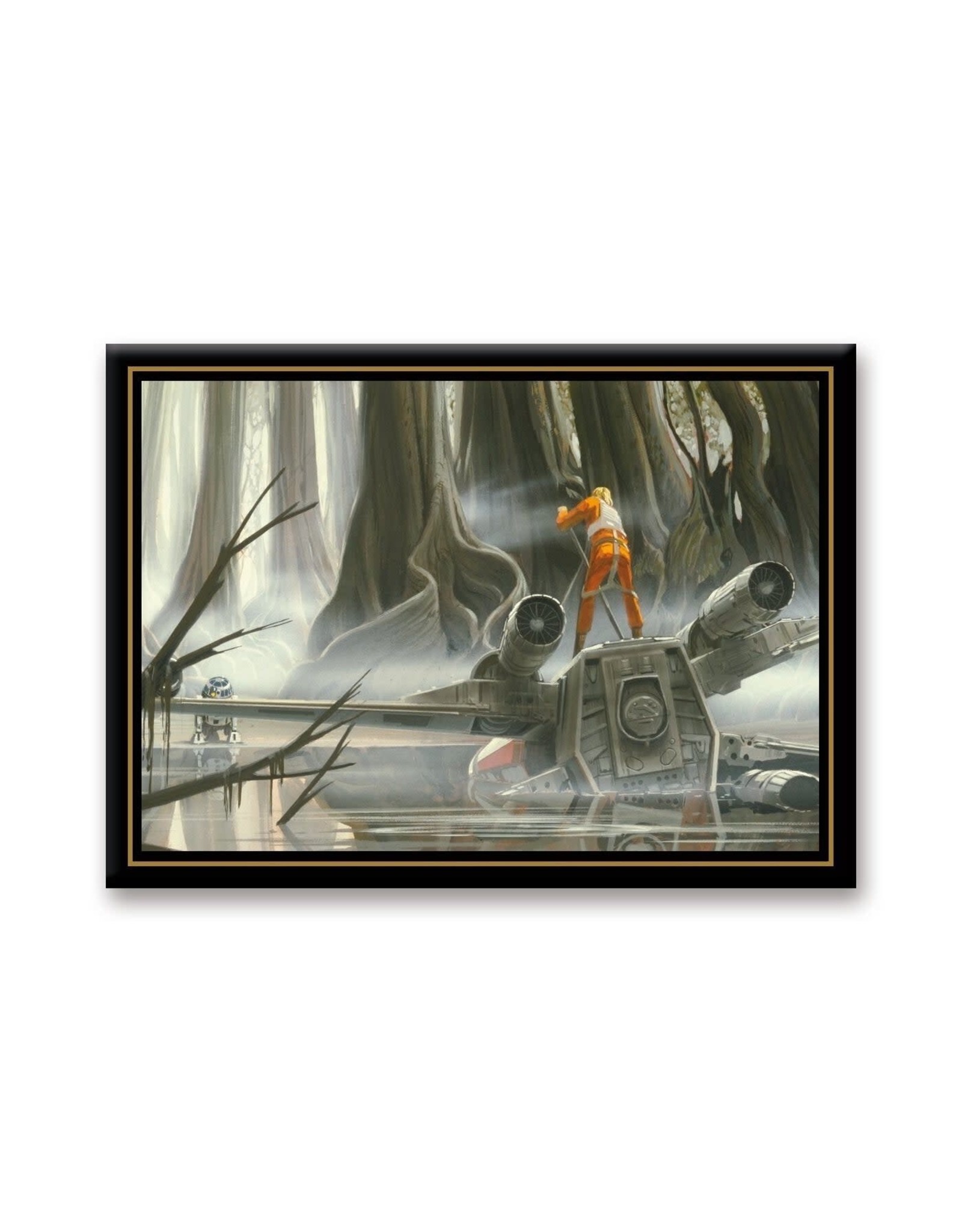 NMR Star Wars- Concept Art X-Wing Flat Magnet