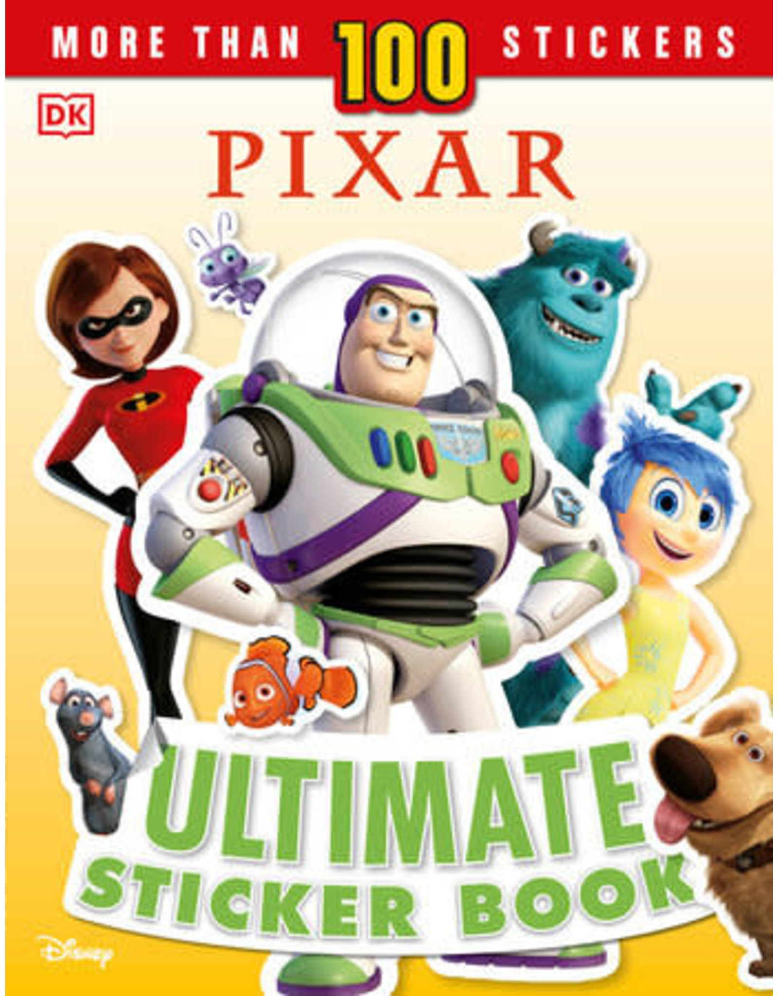 Disney Pixar Ultimate Sticker Book, New Edition